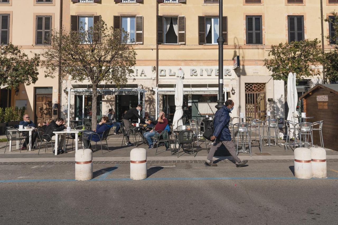Le Boutique Luxury Rooms Diffused In Historic Center Fiumicino Ngoại thất bức ảnh